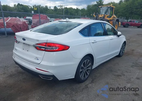 2020 Ford Fusion Se из США, поврежденный, VIN 3FA6P0T92LR158009
